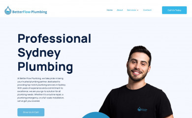 betterflowplumbing.com.au screenshot