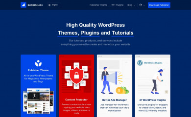 http://betterstudio.com/ screenshot