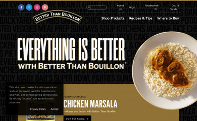 betterthanbouillon.com screenshot