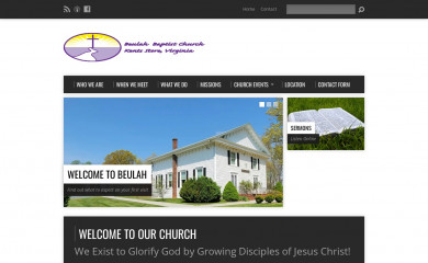 beulahchurchonline.org screenshot