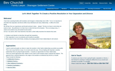 bevchurchillfamilylawyer.com screenshot