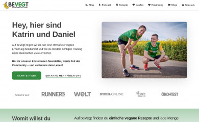 bevegt.de screenshot