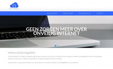 beveiligdweb.nl screenshot
