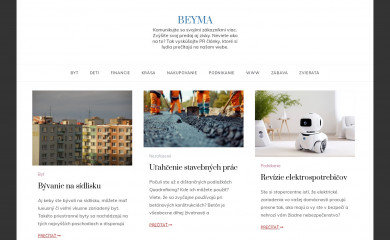 beyma.sk screenshot
