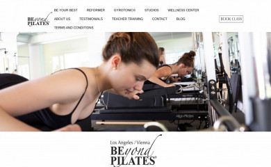 beyond-pilates.at screenshot