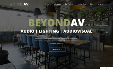 beyondav.com.au screenshot