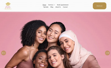 beyondbeautifulaesthetics.com screenshot