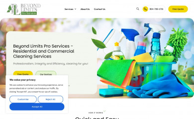 beyondlimitsproservices.com screenshot