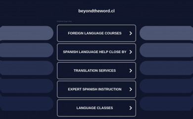 beyondtheword.cl screenshot