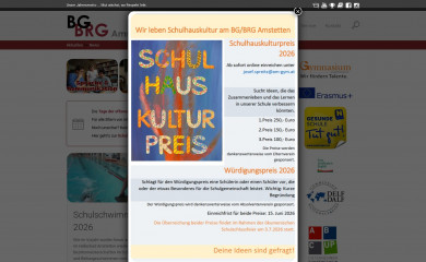 bgamstetten.ac.at screenshot