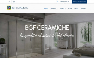 bgfceramiche.it screenshot