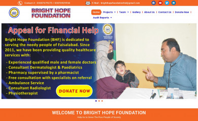 bhf.org.pk screenshot