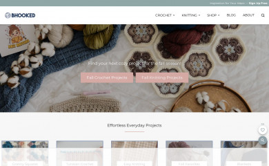 bhookedcrochet.com screenshot