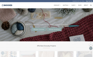 bhookedcrochet.com screenshot