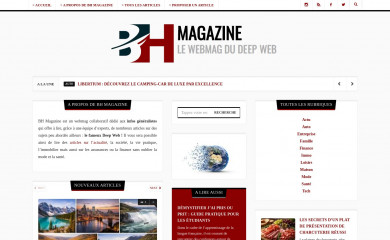 bhmagazine.fr screenshot