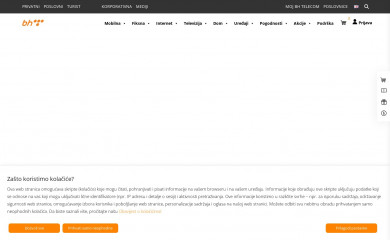 bhtelecom.ba screenshot