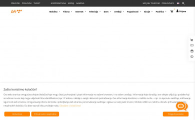 bhtelecom.ba screenshot