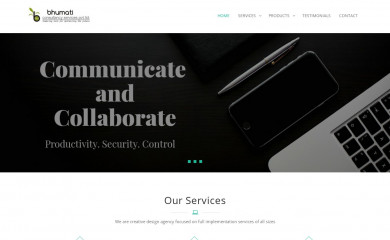 bhumati.in screenshot