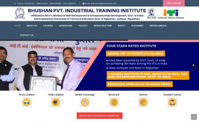 bhushaniti.com screenshot