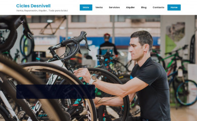 bicicletasdesnivell.com screenshot