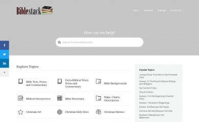 biblestack.com screenshot
