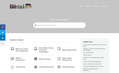biblestack.com screenshot