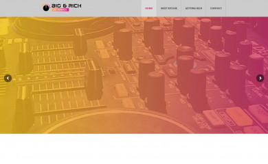 bigandrichdj.com screenshot