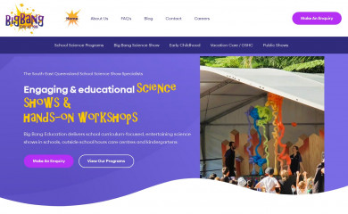bigbangeducation.com.au screenshot