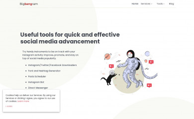 bigbangram.com screenshot