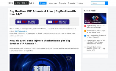 bigbrotheralb.com screenshot