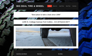 bigdealtires.com screenshot