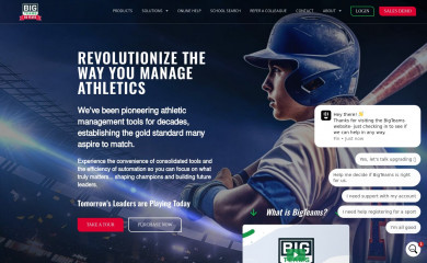 bigteams.com screenshot