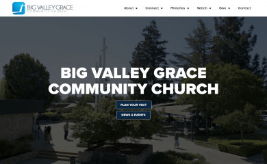 bigvalleygrace.org screenshot