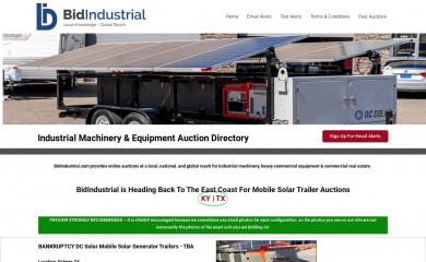 bidindustrial.com screenshot