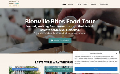 bienvillebitesfoodtour.com screenshot