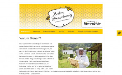 bienenkiste.bio screenshot