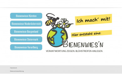 bienenwiesn.at screenshot