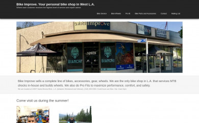 bike-improve.com screenshot