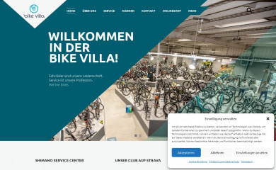 bikevilla.de screenshot