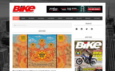 bikeindia.in screenshot
