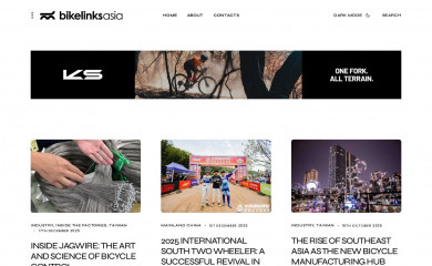 bikelinksasia.com screenshot
