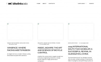 bikelinksasia.com screenshot