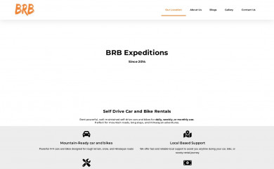 bikerentalsbhuntar.com screenshot