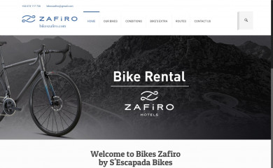 bikeszafiro.com screenshot