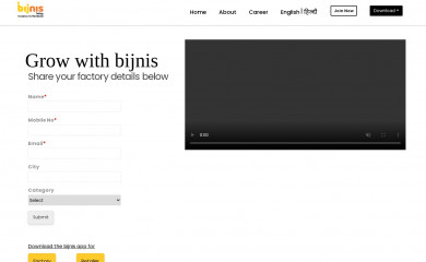 bijnis.com screenshot