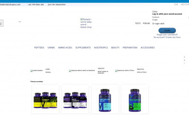 biolabshopeu.com screenshot