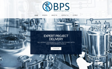 biopharmaprojectservices.com screenshot