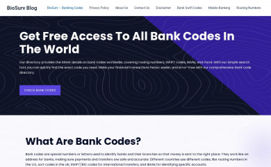 biosurv.com screenshot