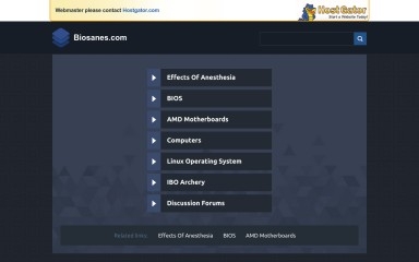 biosanes.com screenshot