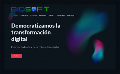 biosoft.cl screenshot